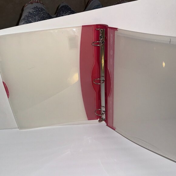 Storex Duratech Frosted Poly 3-Ring Presentation Binder - Picture 2 of 3